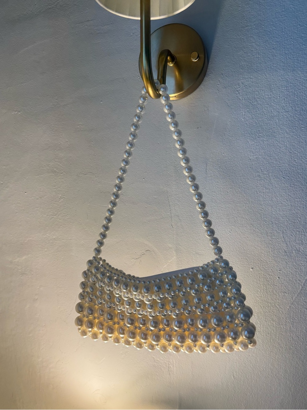 Bridal Pearl Shoulder Bag - Picture 5 of 7